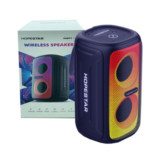 Hopestar Bluetooth Speaker Party 110 Mini Blue Hopestar Bluetooth Speaker Party 110 Mini Blue
